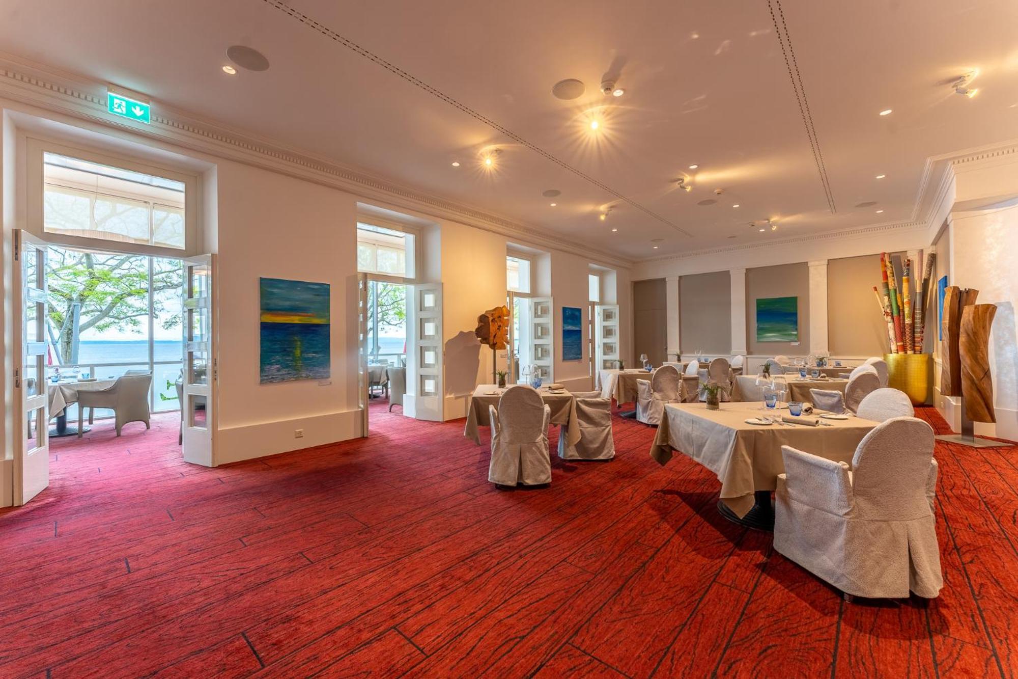 Beau Rivage Hotel Neuchâtel Dış mekan fotoğraf The Gallery