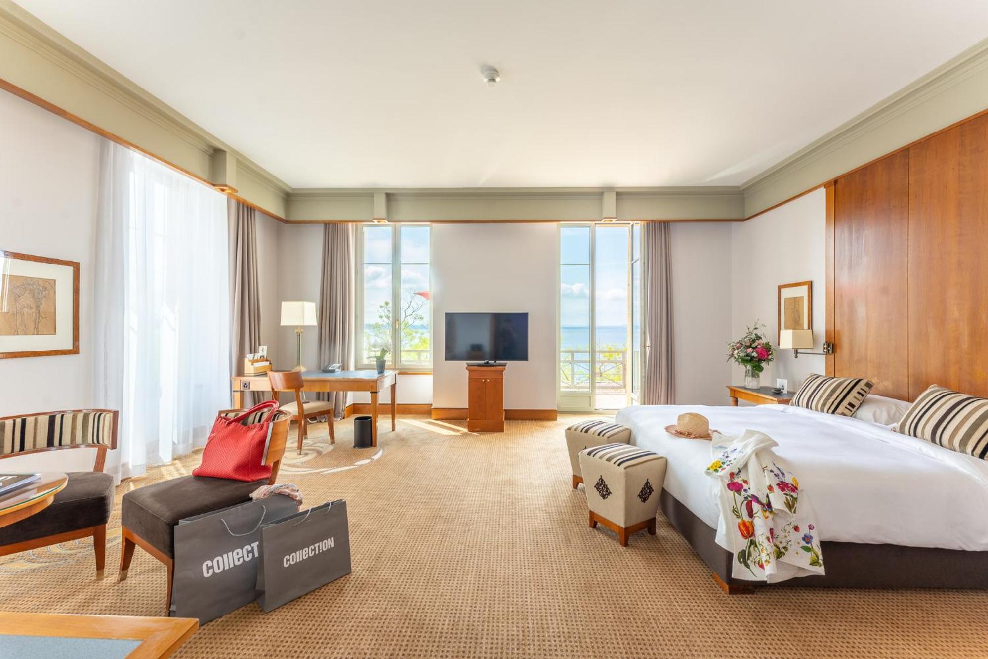 Beau Rivage Hotel Neuchâtel Dış mekan fotoğraf Deluxe Ocean View Room