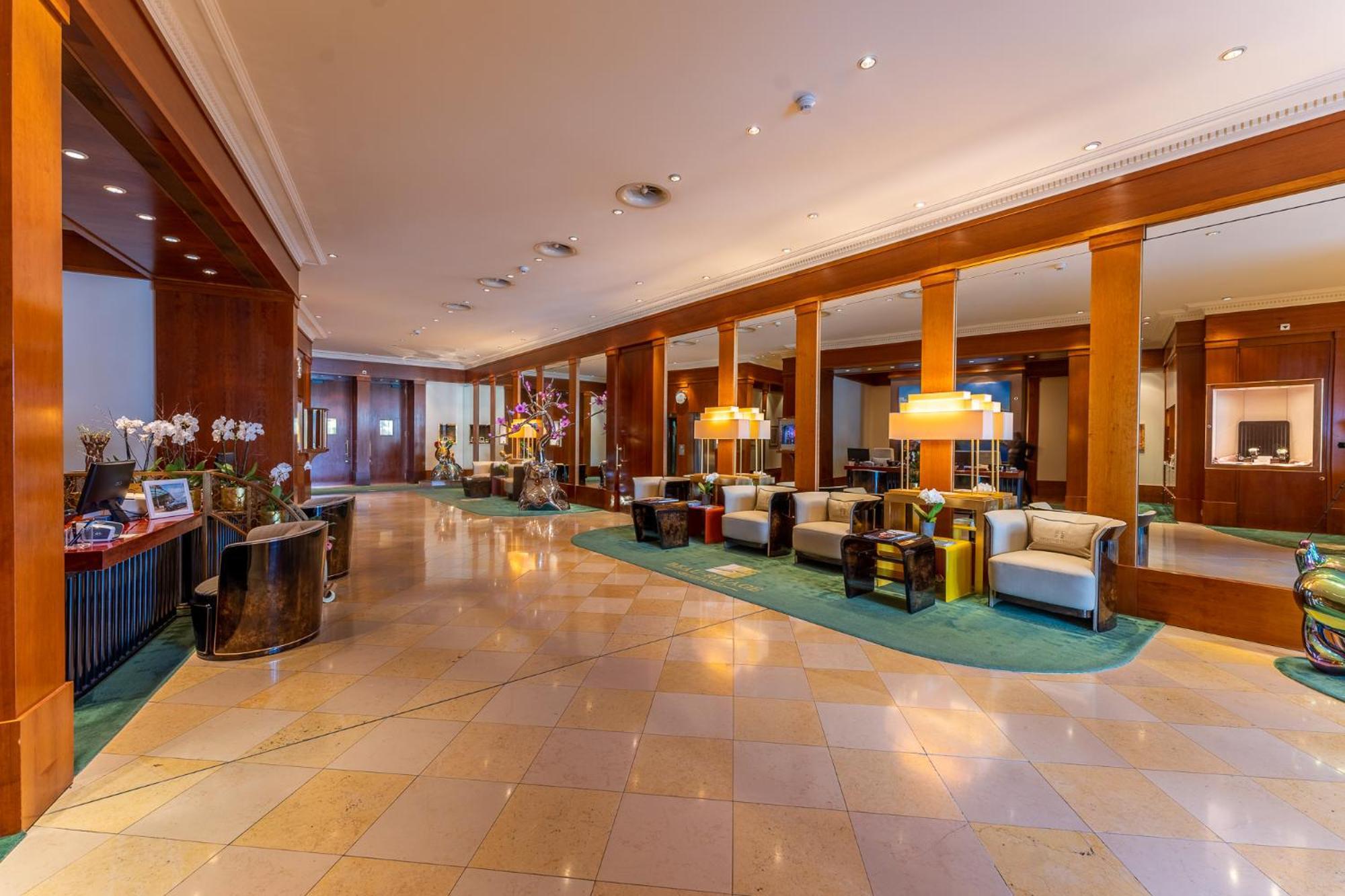 Beau Rivage Hotel Neuchâtel Dış mekan fotoğraf Lobby