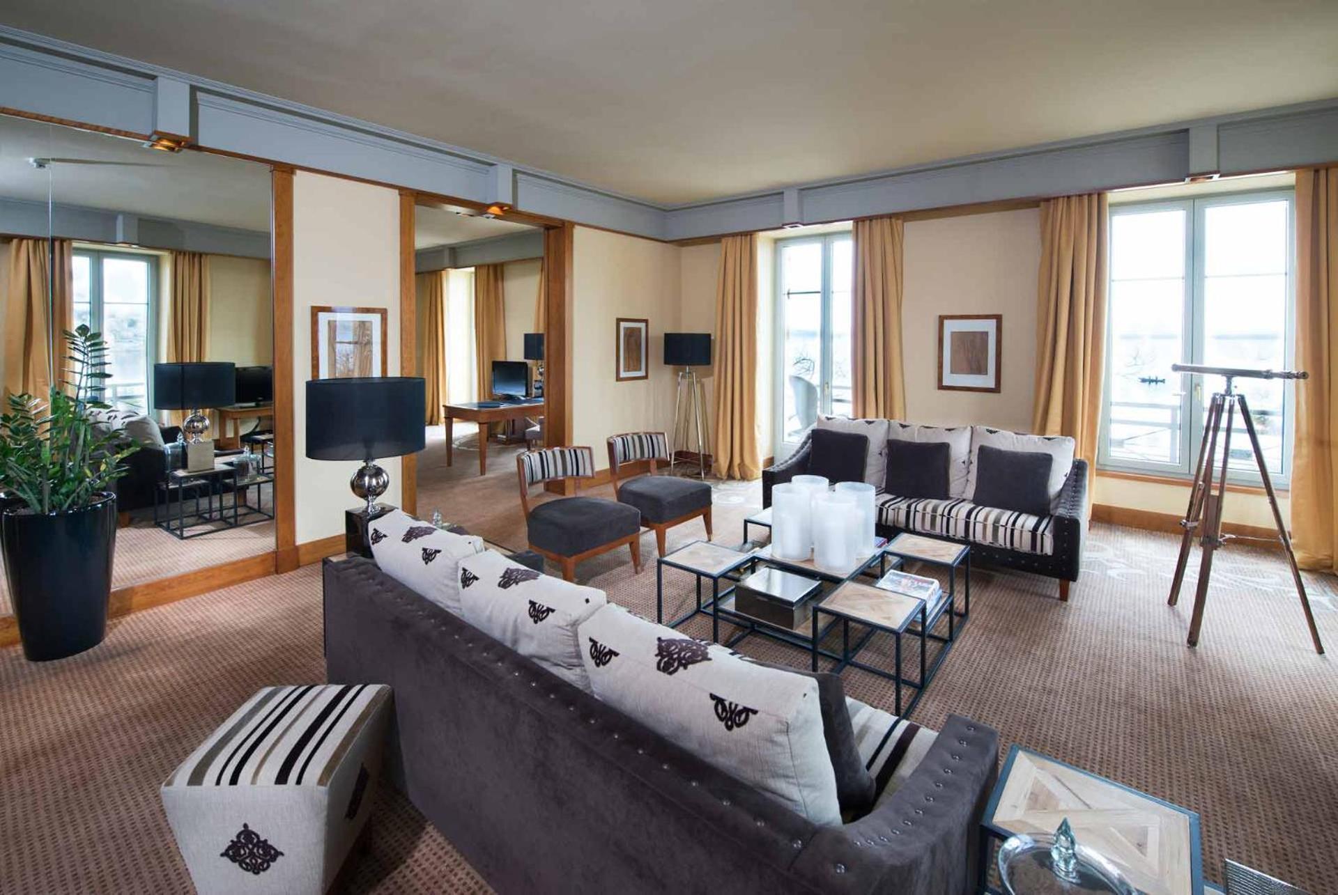 Beau Rivage Hotel Neuchâtel Dış mekan fotoğraf A suite at the InterContinental
